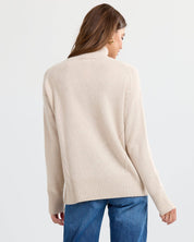 Oversized Cashmere Pullover- Oatmeal