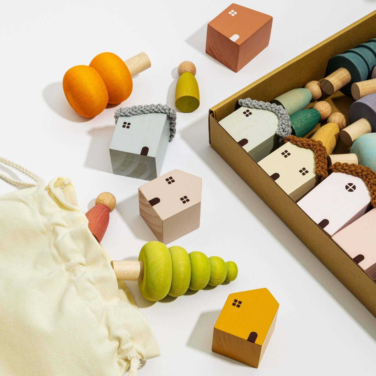 Bergen Building Blocks - Pastel