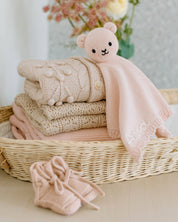Baby bear lovey (blush)