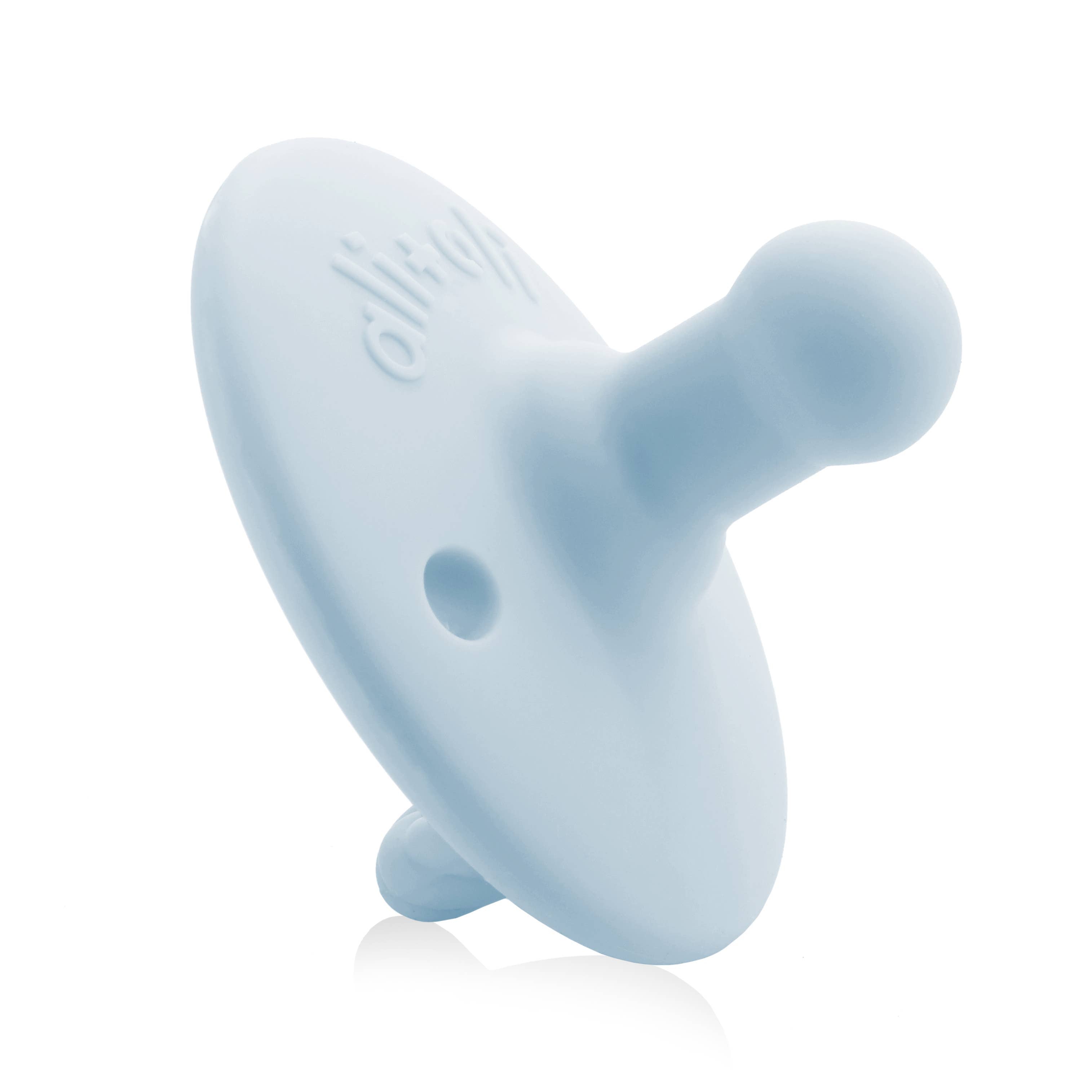 Pacifier Set Round (Iron & Sky)