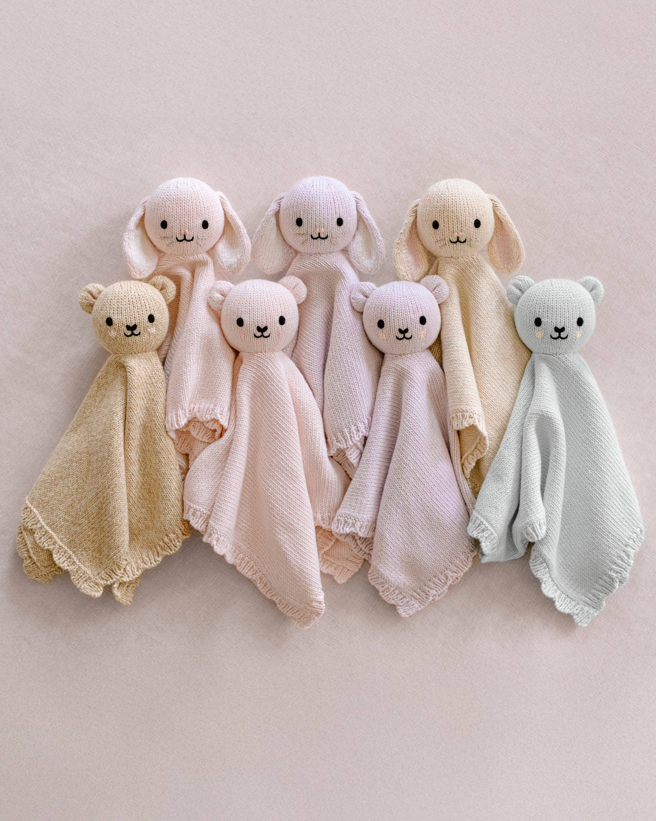 Baby bear lovey (blush)