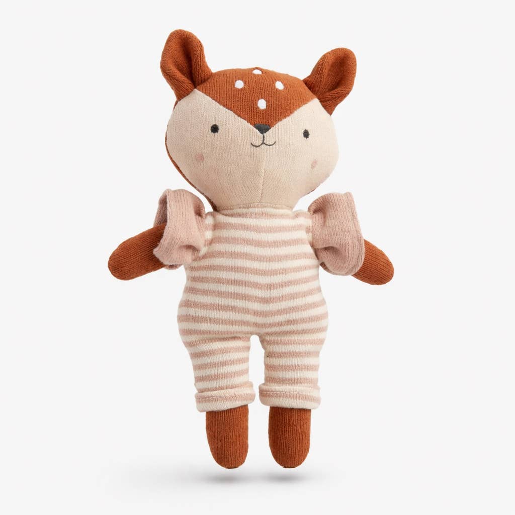 Knitted Deer Stuffed Animal Soft Plush