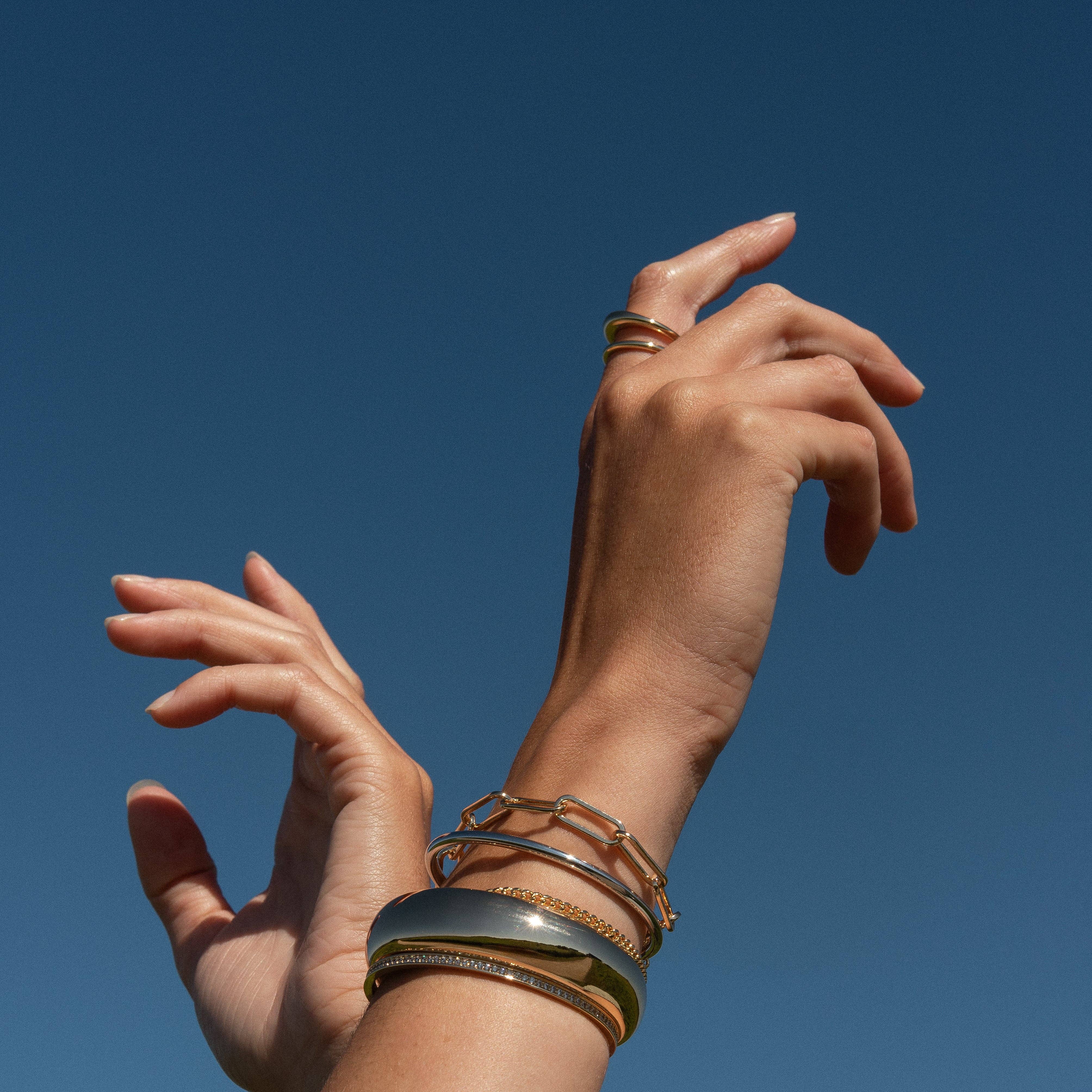Cielo Ring: 14k Gold Plated / 8