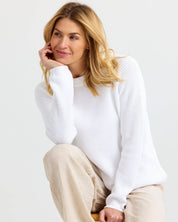 Cotton Fisherman Crew - Summer White