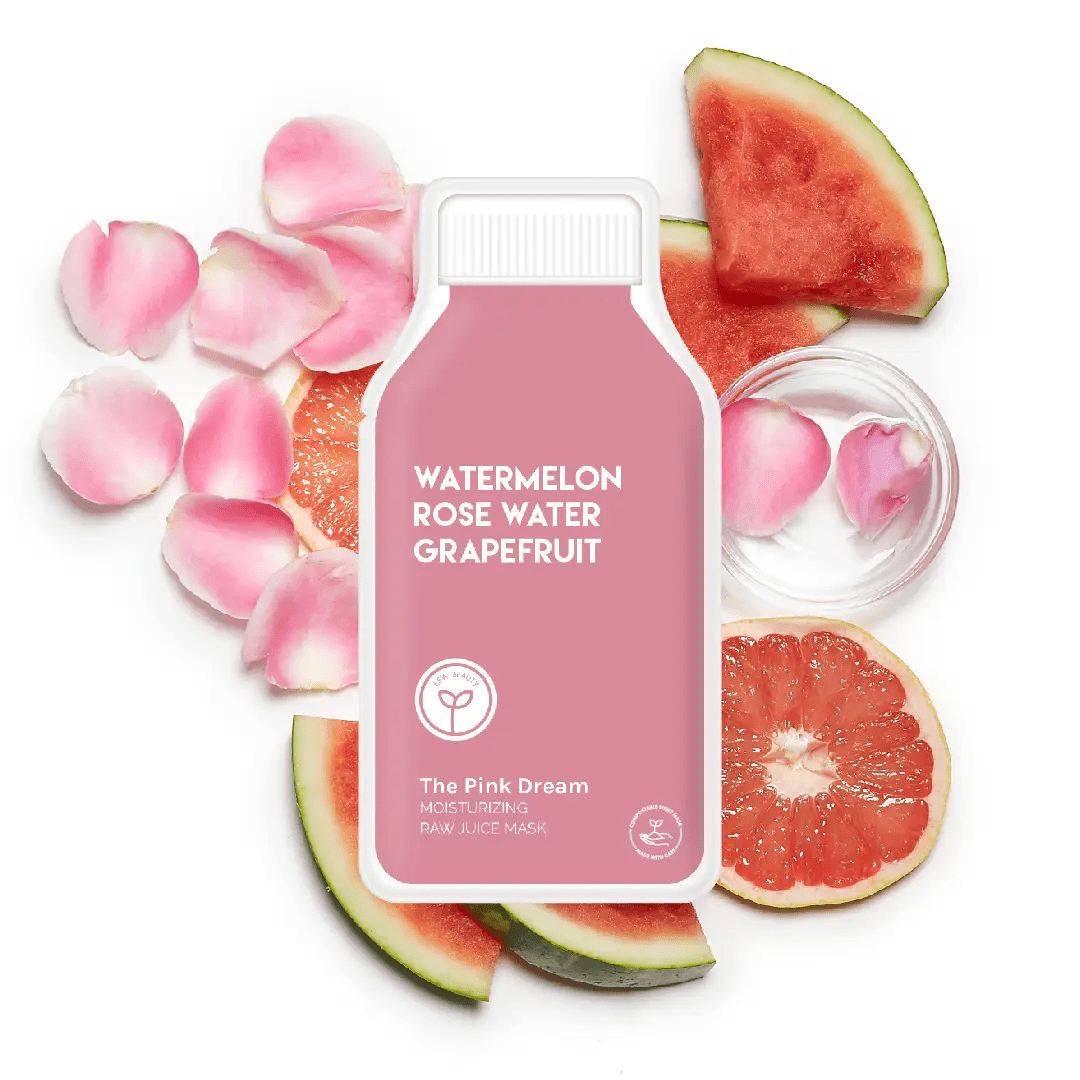 The Pink Dream Raw Juice Sheet Mask