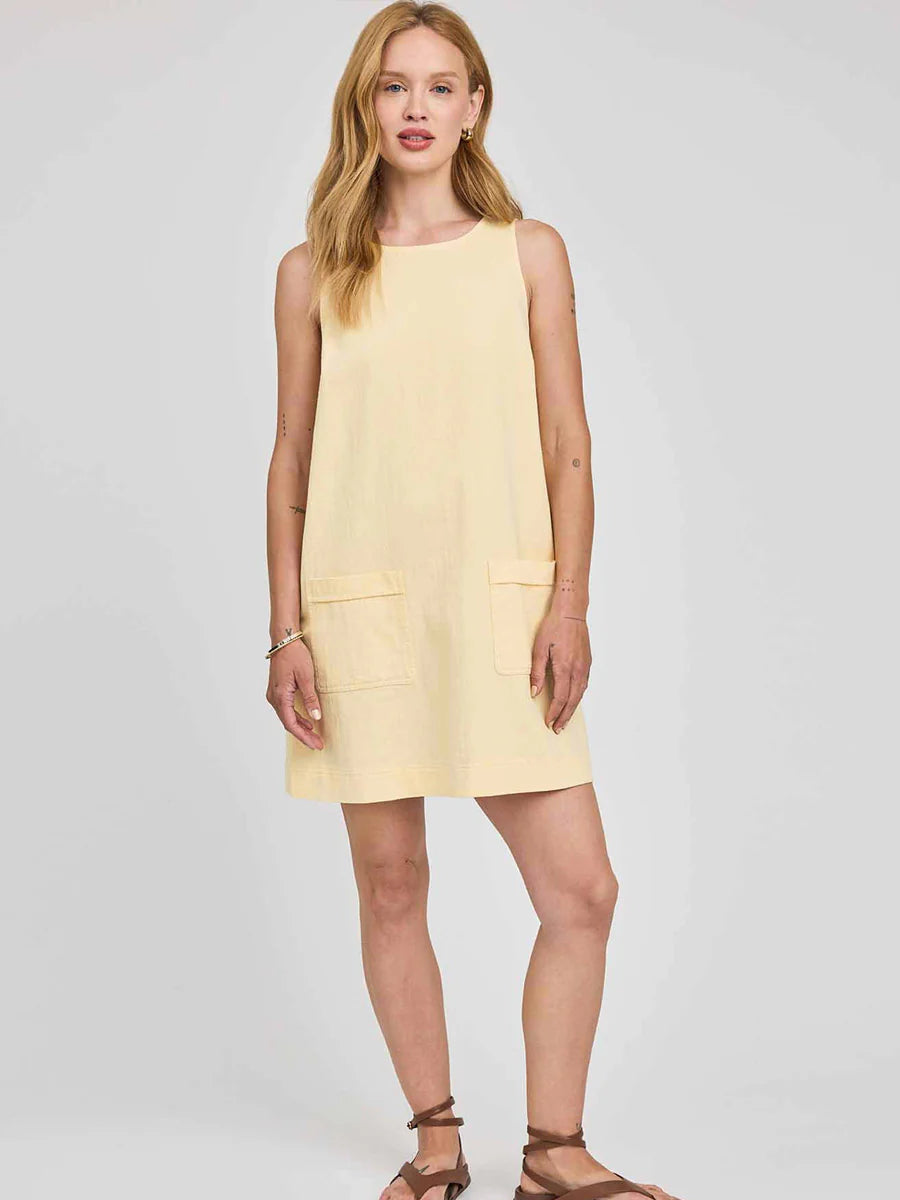Casey Dress - Cornsilk