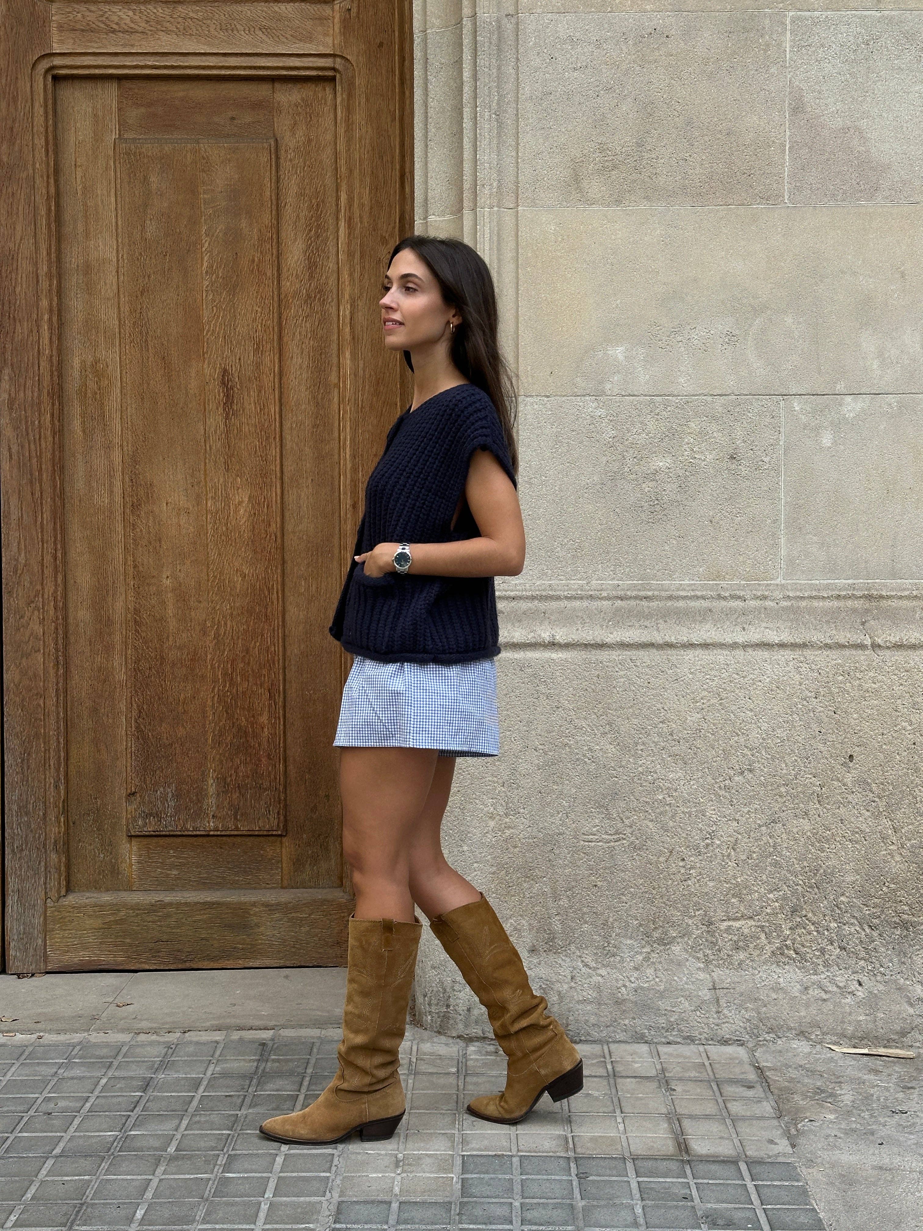 Vicky Shorts: Blue