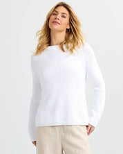Cotton Fisherman Crew - Summer White