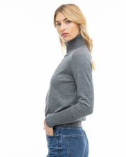 Worsted Cashmere Turtleneck