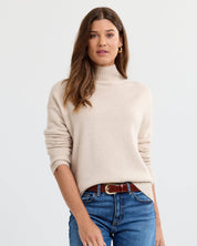 Oversized Cashmere Pullover- Oatmeal