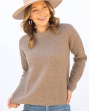Cashmere Fisherman Crew: Driftwood