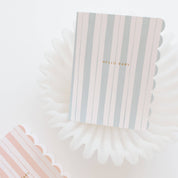 Hello Baby - Stripes Blue Card