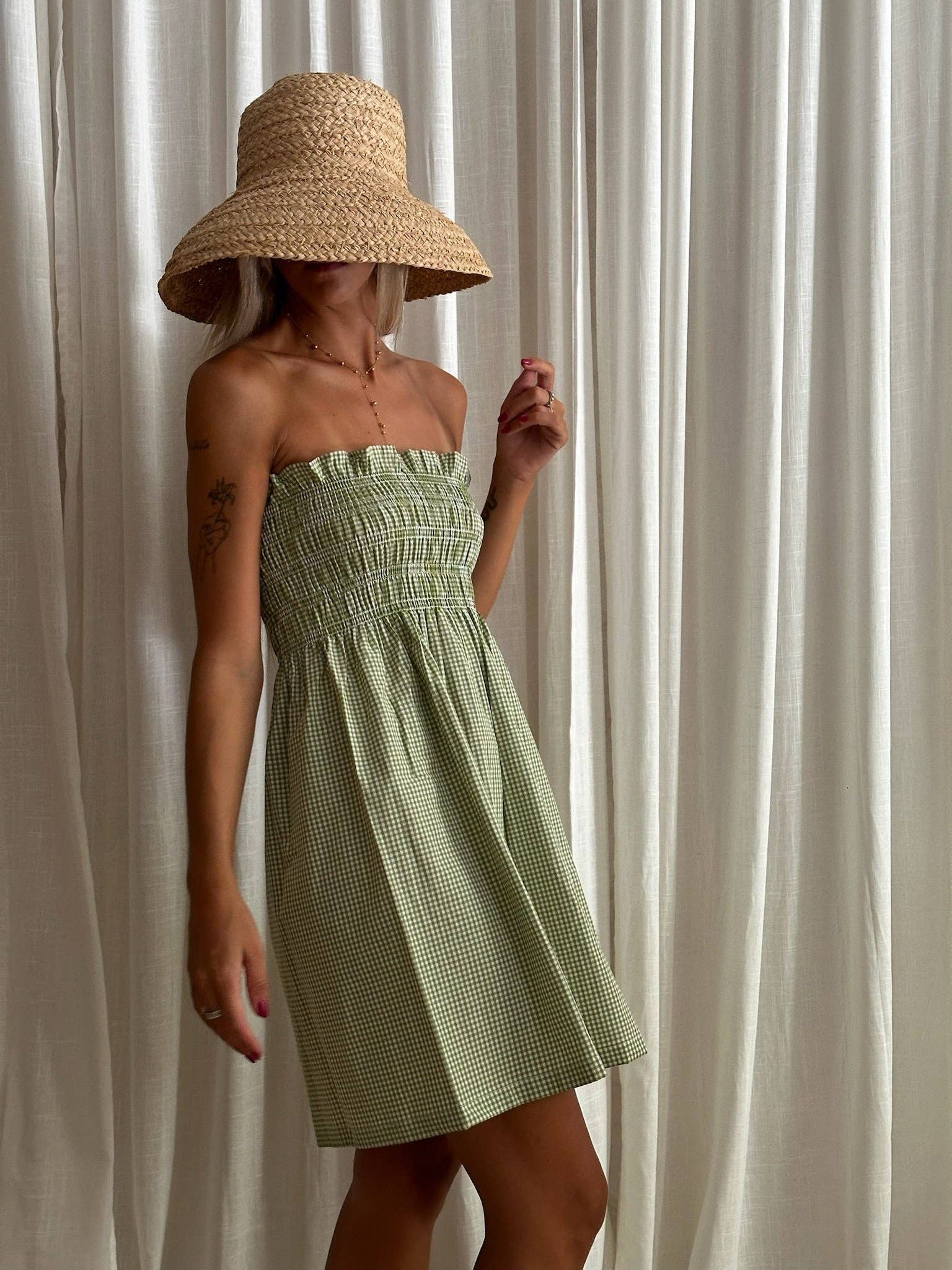 Teresa Dress (limited edition): Green