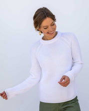 Cotton Fisherman Crew - Summer White