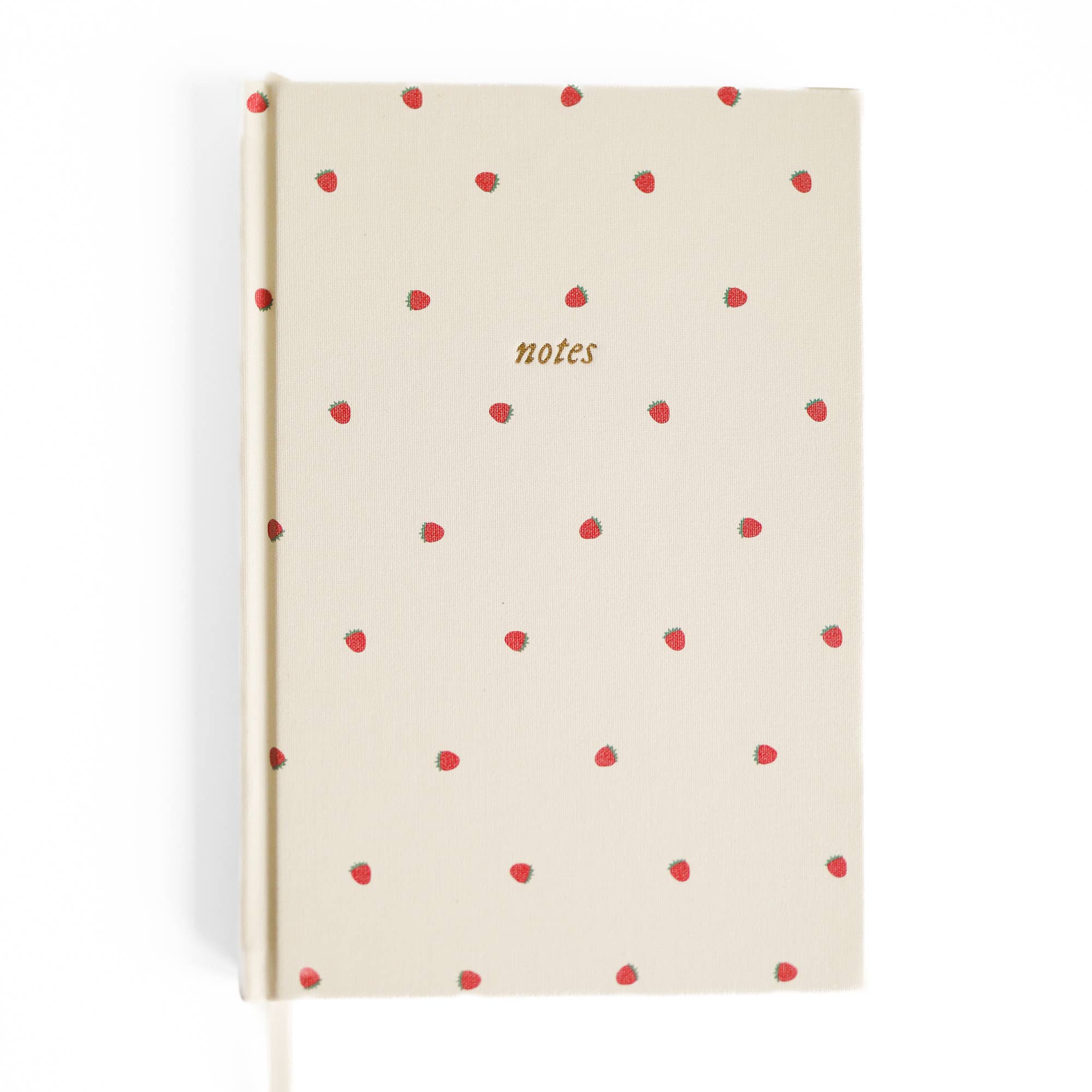 Strawberry Lined Journal