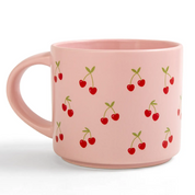 Cherries Ceramic Mug - Pink Pippi