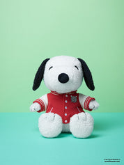 Snoopy with Varsity Jacket plush, view 2